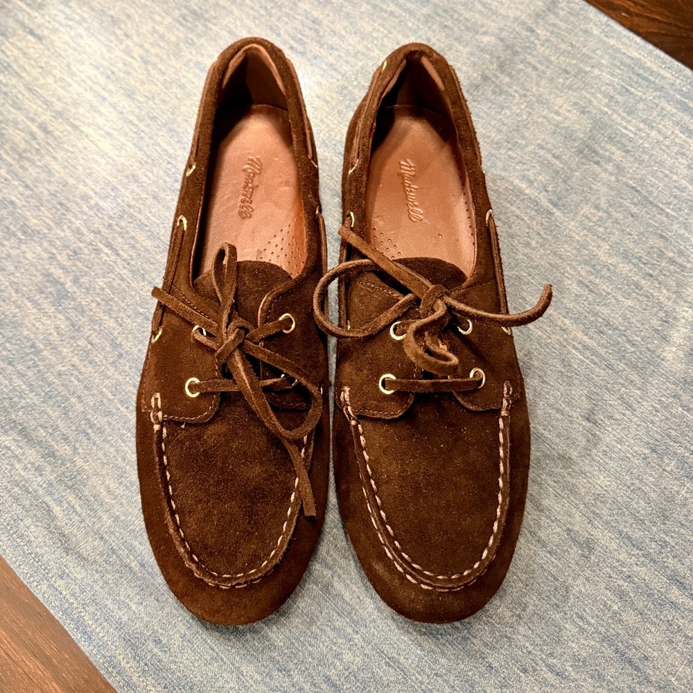 Madewell’s The Jamie Boat Shoe -Size 8 Brand new! - Picture 4 of 8